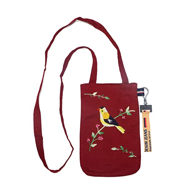 Cotton Shoulder Bag/Tote Bag For Women, Printed Multipurpose Handbag With  Top Open, Having Zip Pockets Inside, Best For Shopping